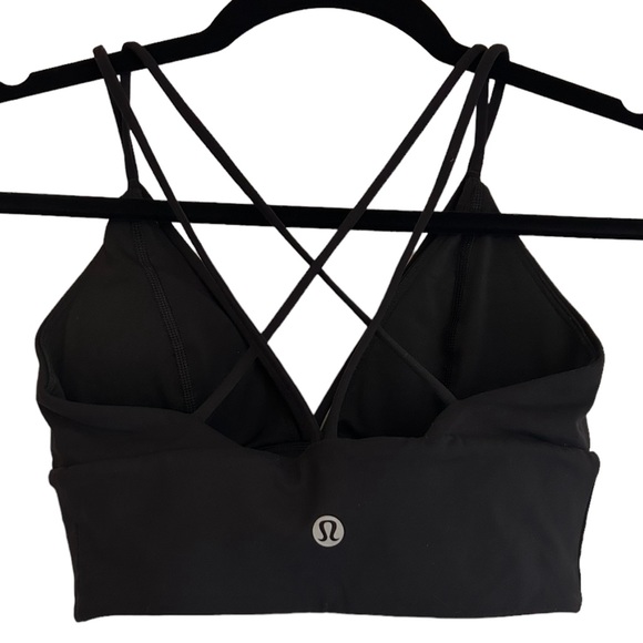 Lululemon Pushing Limits Bra- Black/ Size 4 - Picture 7 of 10